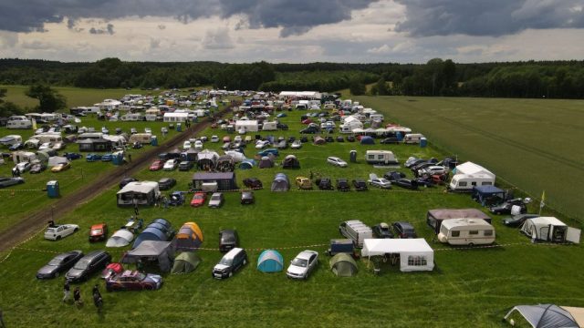 Luftaufnahme der Opel Days 2026 in Garrel