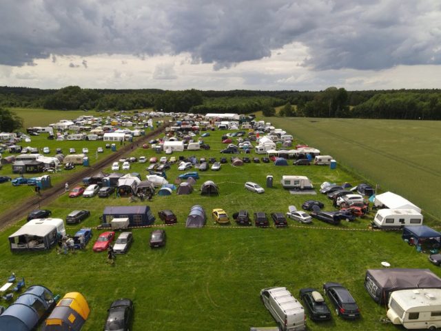 Luftaufnahme der Opel Days 2026 in Garrel