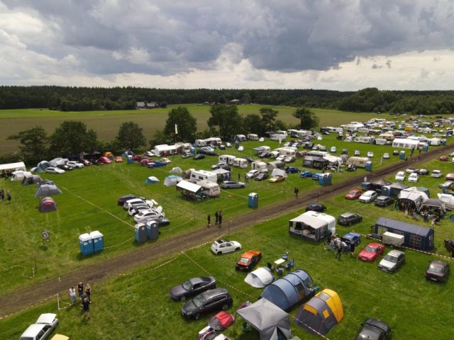 Luftaufnahme der Opel Days 2026 in Garrel