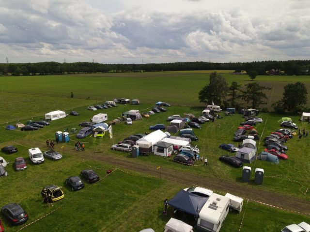 Luftaufnahme der Opel Days 2026 in Garrel