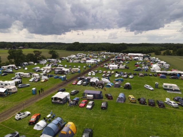 Luftaufnahme der Opel Days 2026 in Garrel