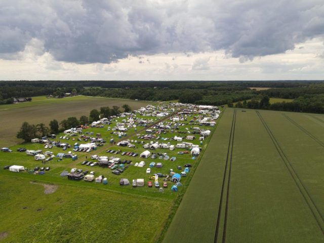 Luftaufnahme der Opel Days 2026 in Garrel