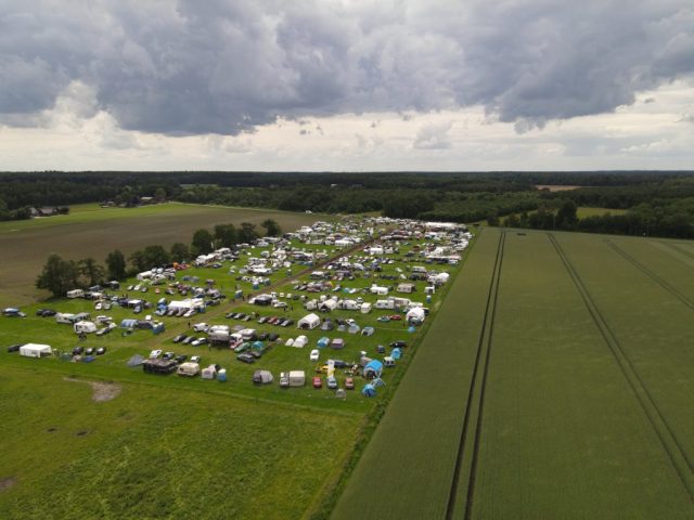 Luftaufnahme der Opel Days 2026 in Garrel