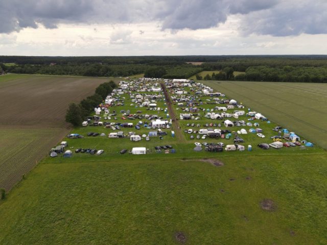 Luftaufnahme der Opel Days 2026 in Garrel