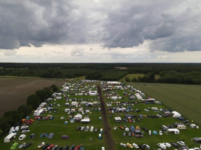 Luftaufnahme der Opel Days 2026 in Garrel