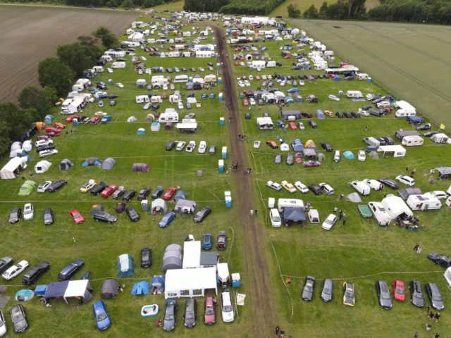 Luftaufnahme der Opel Days 2026 in Garrel