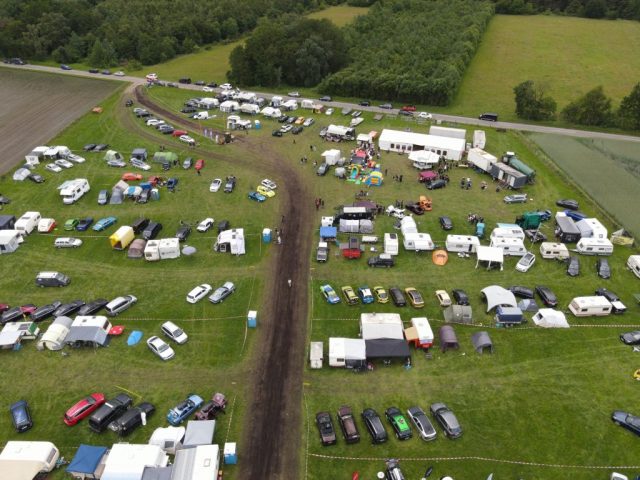 Luftaufnahme der Opel Days 2026 in Garrel