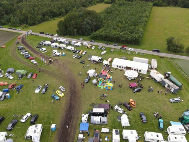 Luftaufnahme der Opel Days 2026 in Garrel
