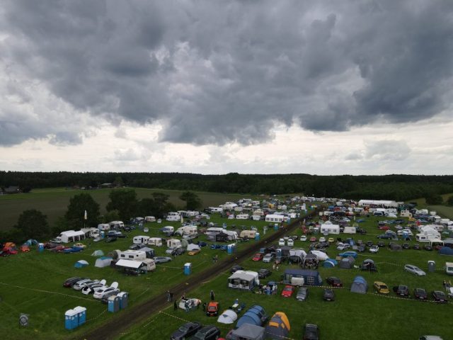 Luftaufnahme der Opel Days 2026 in Garrel