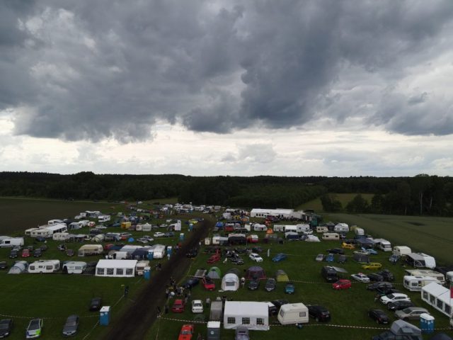 Luftaufnahme der Opel Days 2026 in Garrel