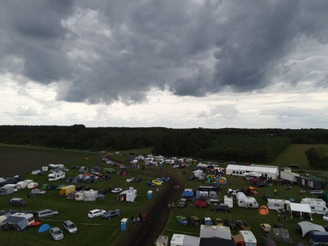 Luftaufnahme der Opel Days 2026 in Garrel