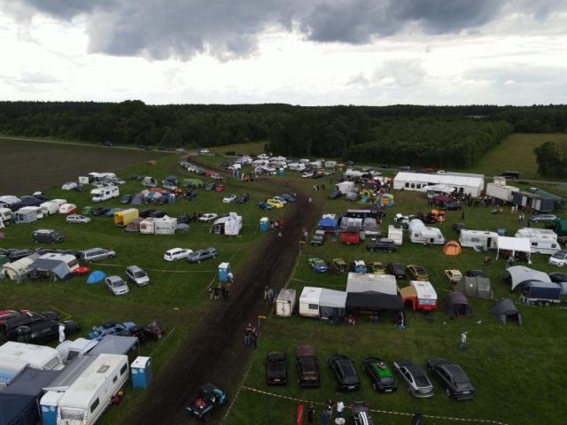Luftaufnahme der Opel Days 2026 in Garrel