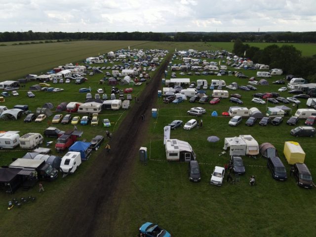 Luftaufnahme der Opel Days 2026 in Garrel