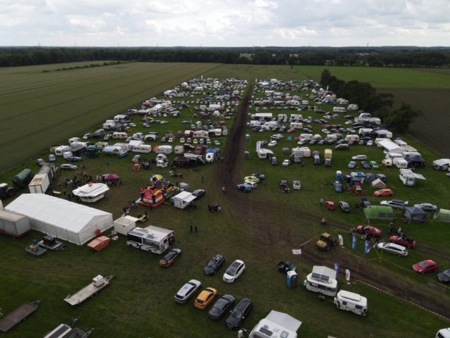 Luftaufnahme der Opel Days 2026 in Garrel