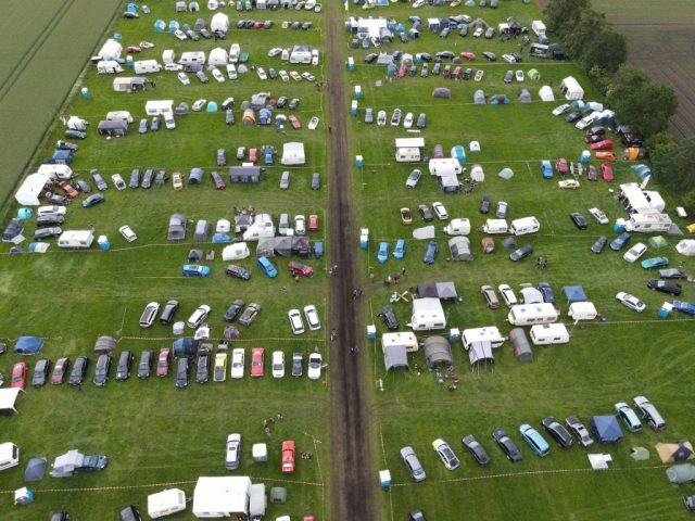 Luftaufnahme der Opel Days 2026 in Garrel
