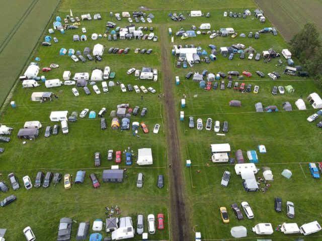 Luftaufnahme der Opel Days 2026 in Garrel