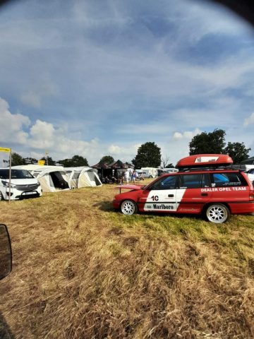 Rallye-Opel bei den Opel Days 2024 in Garrel