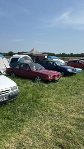 Opel am Campingplatz bei den Opel Days 2025 in Garrel